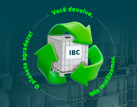 Logística reversa dos IBCs: embalagem é retornável e reutilizada no Grupo Flexível