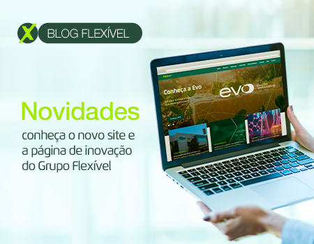 Novidades: conheça o novo site e a página de inovação do Grupo Flexível